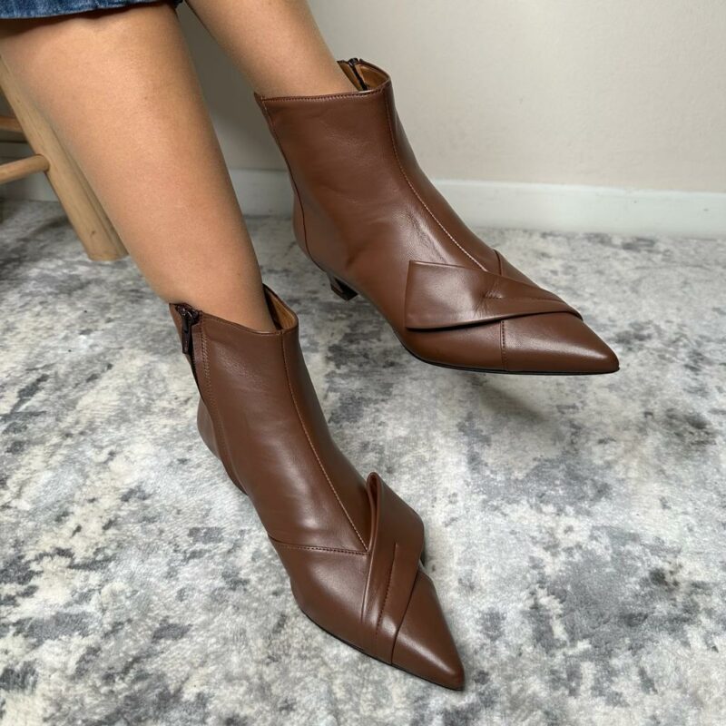 OVYE' - Stivaletto in pelle marrone
