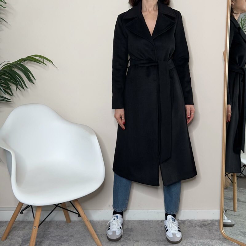 BLUE JOINT - Cappotto lungo nero