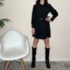 SUSY MIX – Abito nero camicia