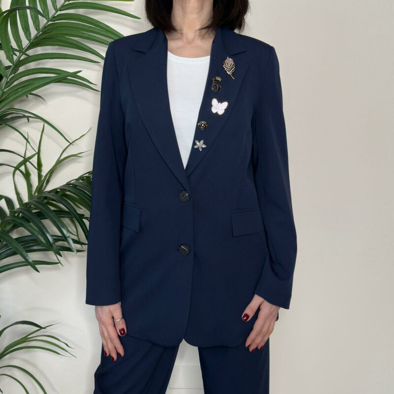 TENSIONE IN - Giacca spille blu