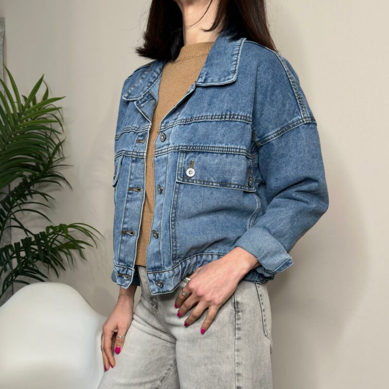 SUSY MIX - Giubbino jeans bomber