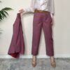 TENSIONE IN – Pantalone carrot vino
