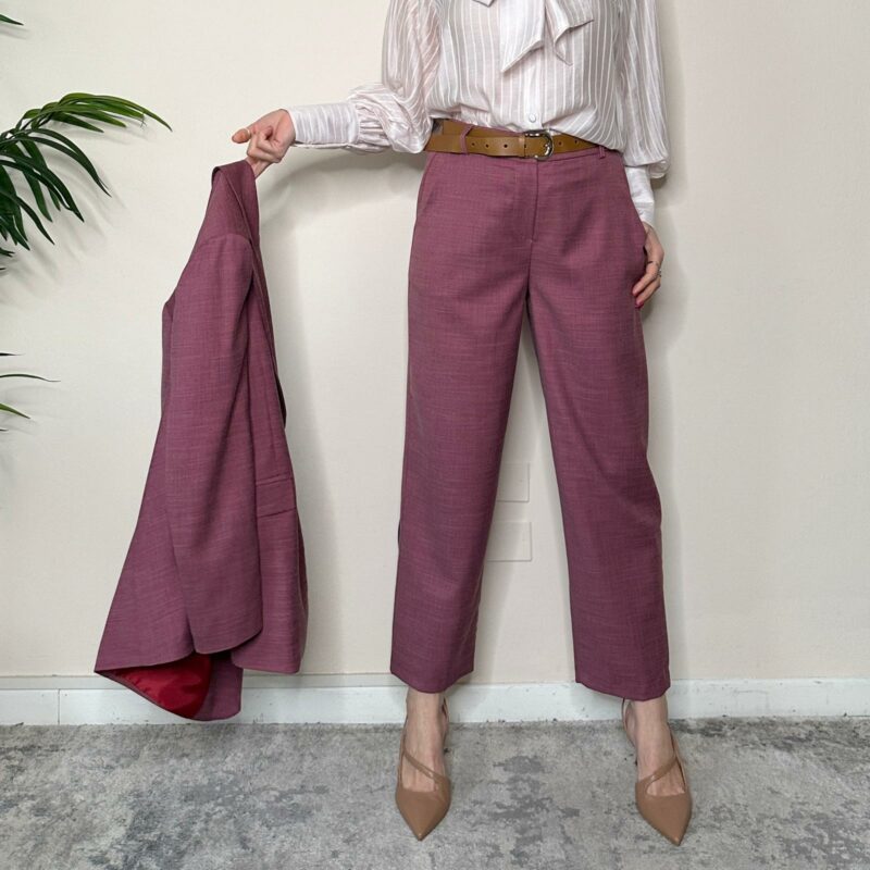 TENSIONE IN - Pantalone carrot vino