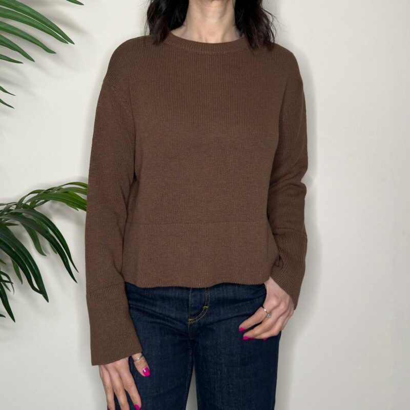 HAVEONE - Maglia girocollo moro
