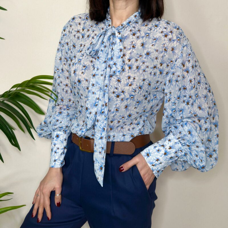 TENSIONE IN - Camicia stampa fiori