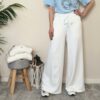 TENSIONE IN – Pantalone felpa bianco
