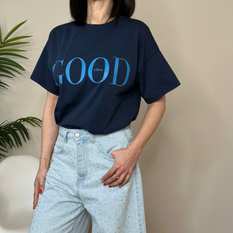 VICOLO - T-shirt "Good vibes"