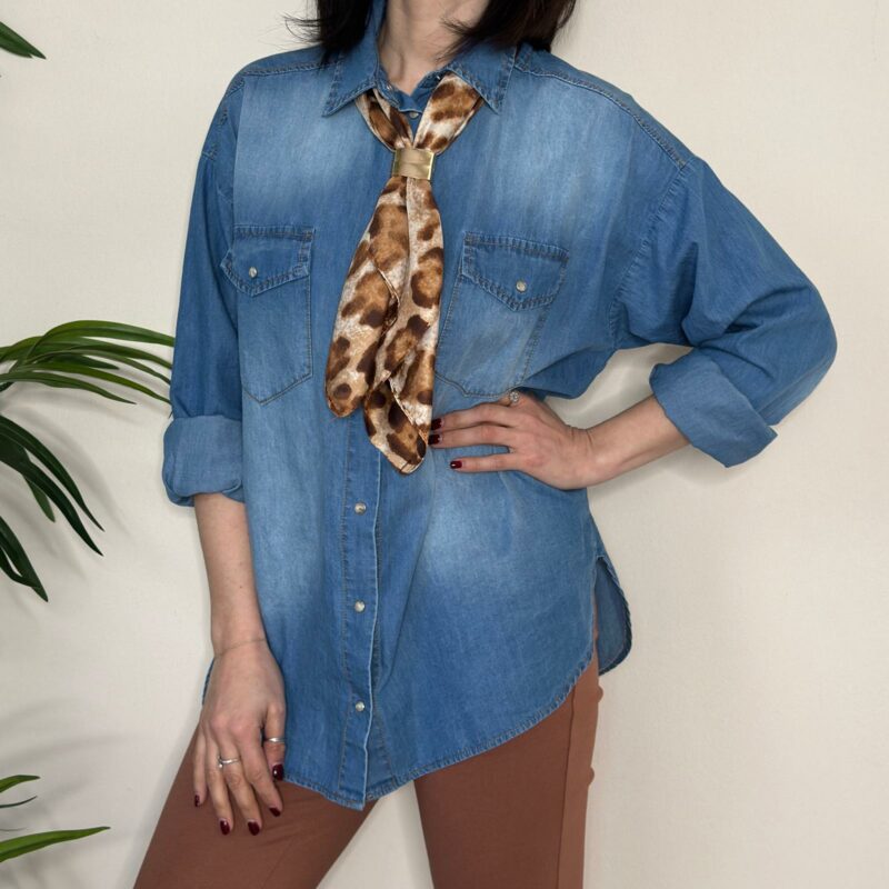 TENSIONE IN - Camicia denim over
