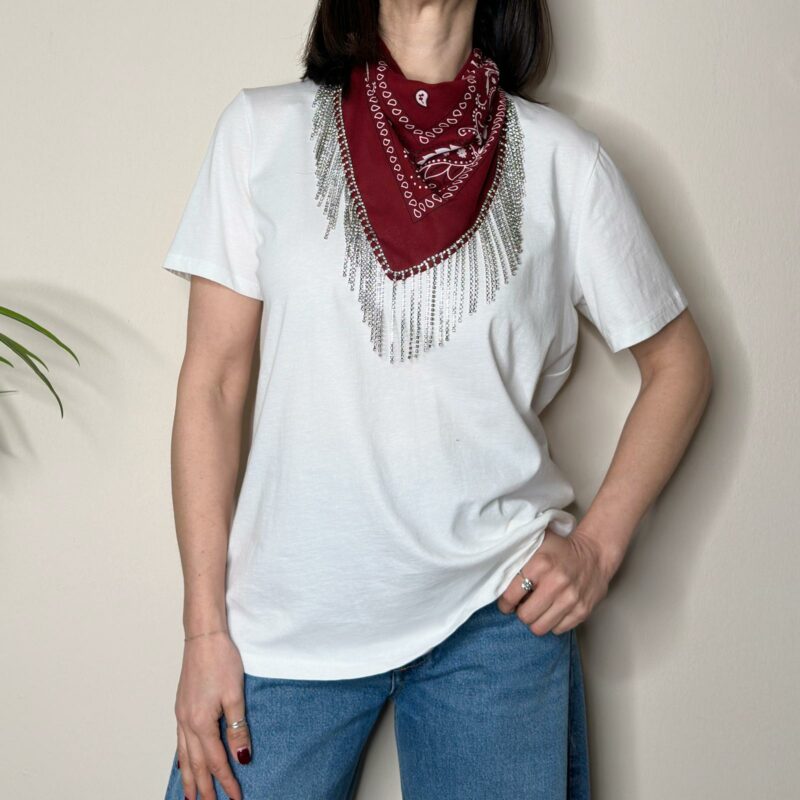 TENSIONE IN - T-shirt bandana strass