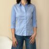 BLUE JOINT – Camicia cotone azzurra