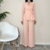 HAVEONE – Pantalone palazzo rosa
