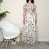TENSIONE IN – Abito scollo V fiori