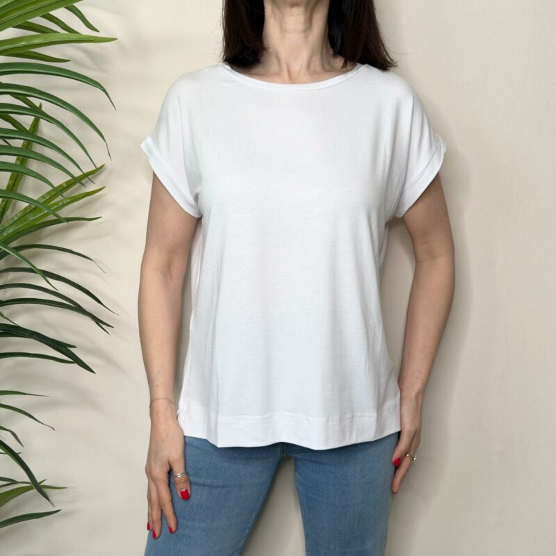 BLUE JOINT - T-shirt scatoletta bianca