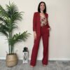 VICOLO – Pantalone rosso india