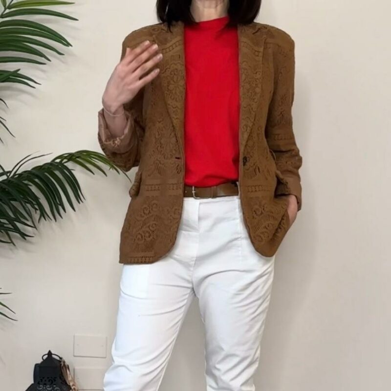 VICOLO - T-shirt over rossa