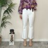 TENSIONE IN – Jeans trombetta bianco