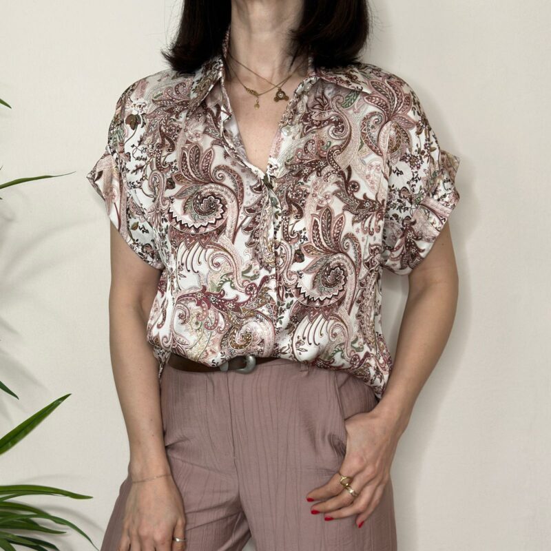 SUSY MIX - Camicia stampa paisley