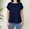 BLUE JOINT – T-shirt scatoletta blu navy