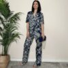VICOLO – Giacca manica corta blu