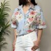 HAVEONE – Camicia righe azzurra