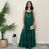 TENSIONE IN – Abito spallina verde