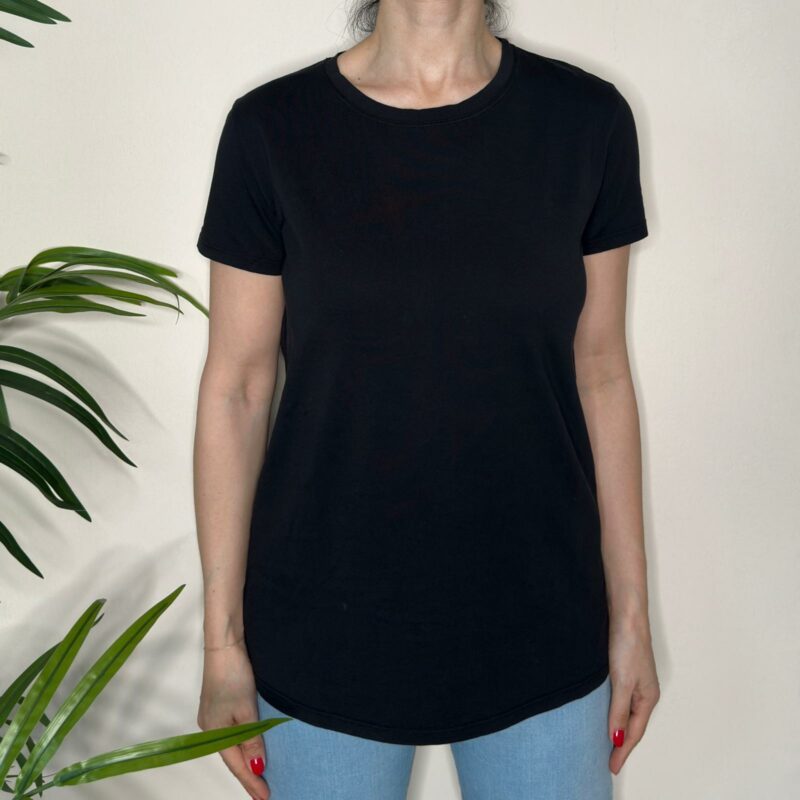 VICOLO - T-shirt basic nera
