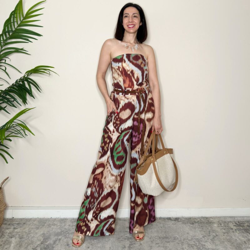 TENSIONE IN - Pantalone a palazzo etnico