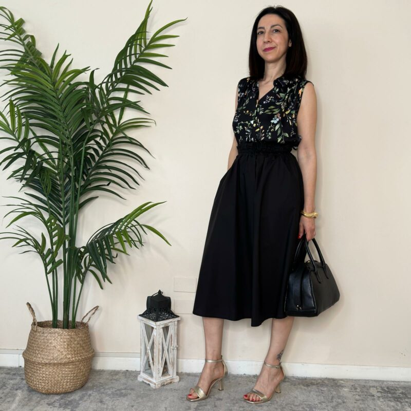 SUSY MIX - Gonna cotone nero