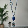 Collana lunga blu