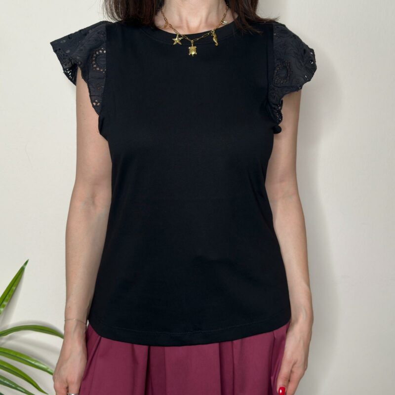 BLUE JOINT - T-shirt nera