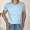 VICOLO – T-shirt basic azzurra