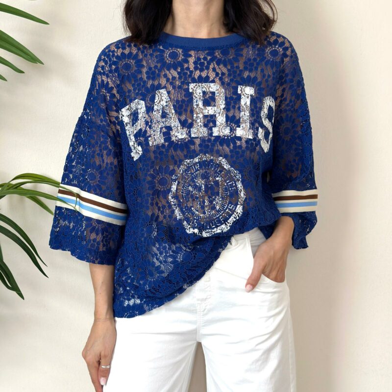 VICOLO - T-shirt over pizzo