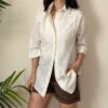 BLUE JOINT – Camicia sangallo burro