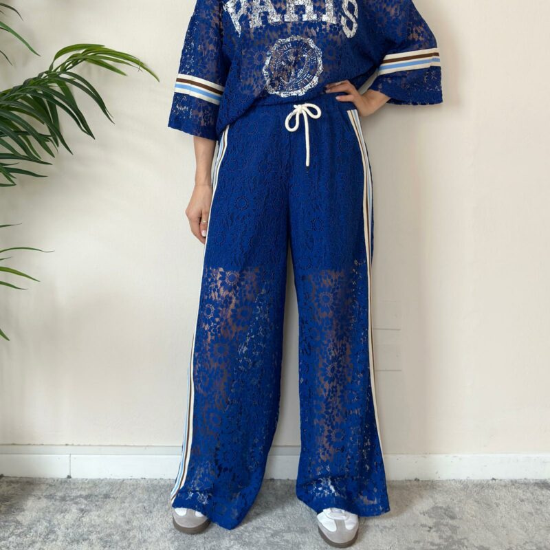 VICOLO - Pantalone palazzo pizzo