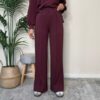 VICOLO – Pantalone tuta bordeaux
