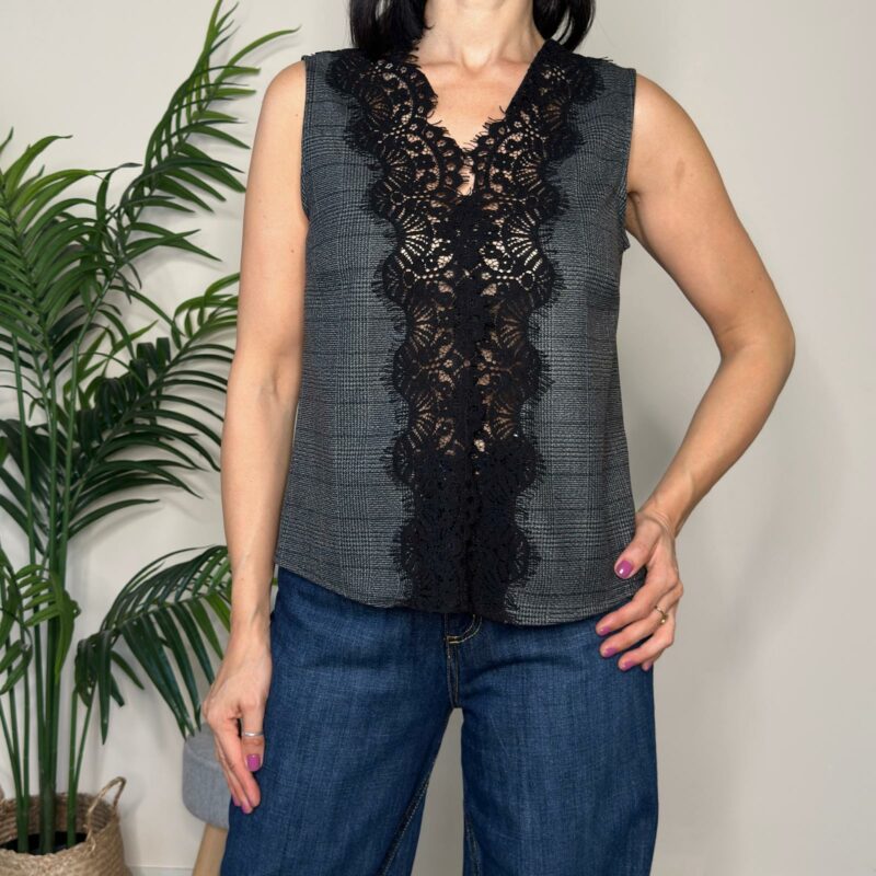 TENSIONE IN - Top check pizzo