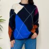 TENSIONE IN – Maglione rombi