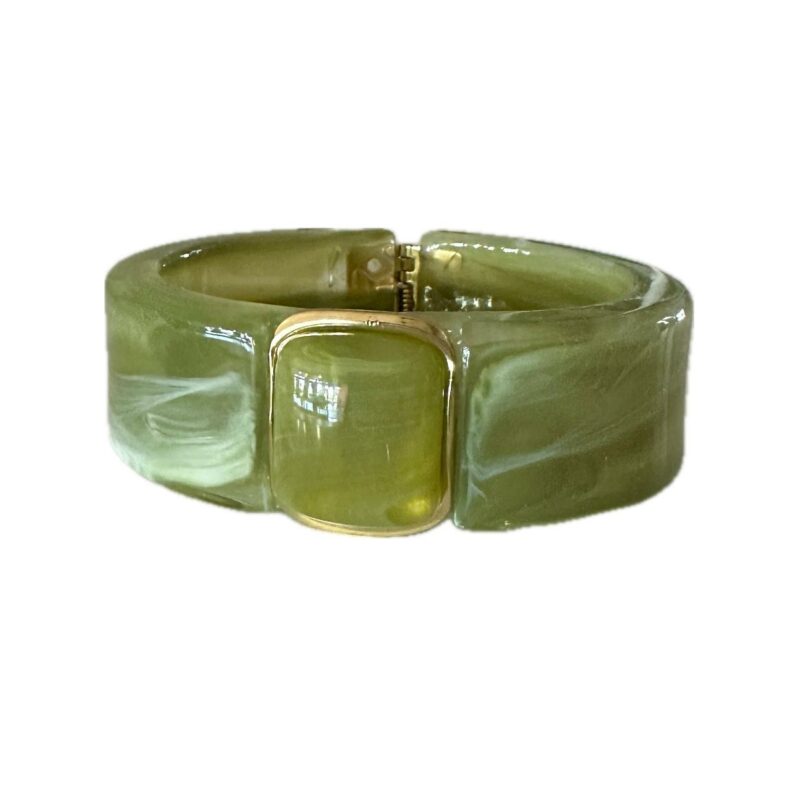 Bracciale rigido verde