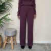 TENSIONE IN – Pantalone dritto bordeaux