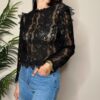 TENSIONE IN – Blusa pizzo e passamaneria
