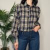 VICOLO – Camicia cropped