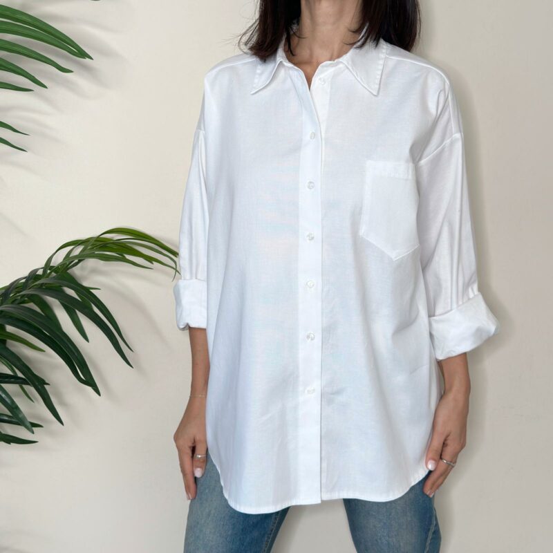 TENSIONE IN - Camicia bianca over