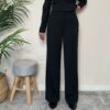 TENSIONE IN – Pantalone dritto nero