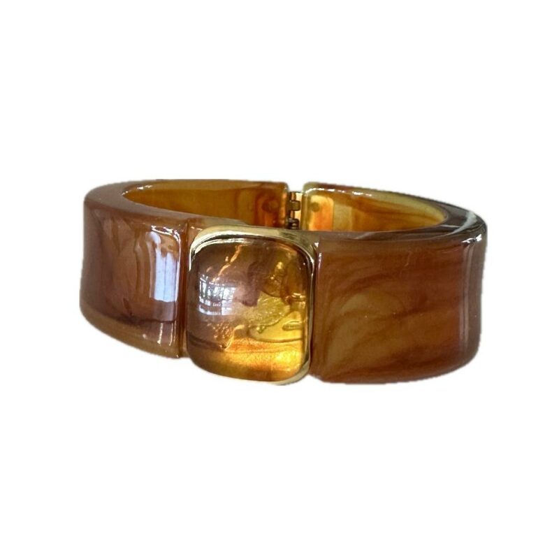 Bracciale rigido ambra