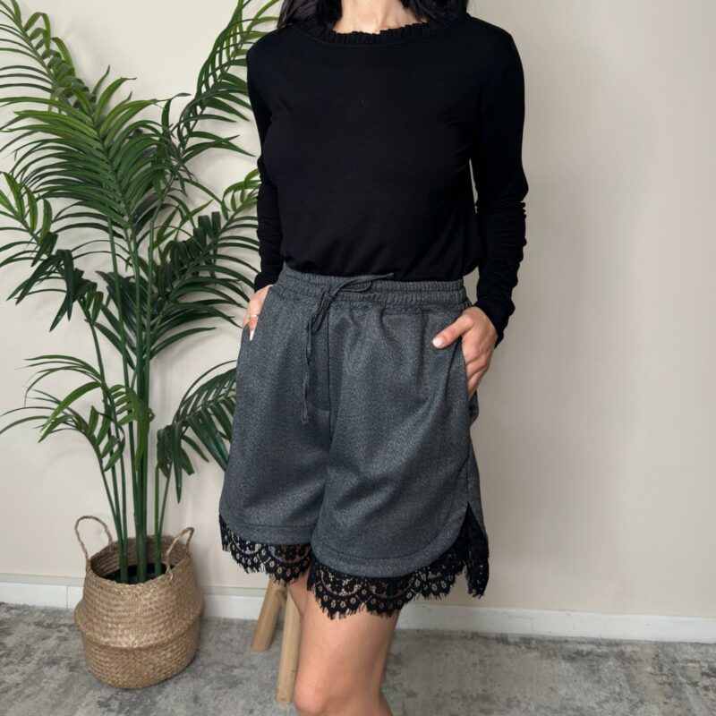 TENSIONE IN - Shorts in pizzo