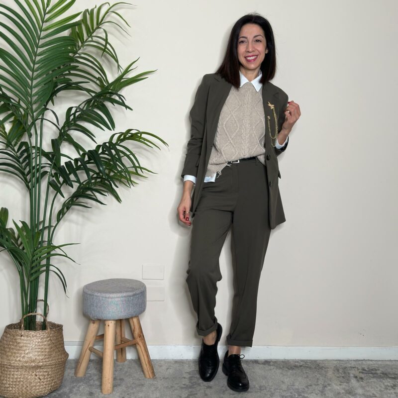 TENSIONE IN - Giacca verde militare