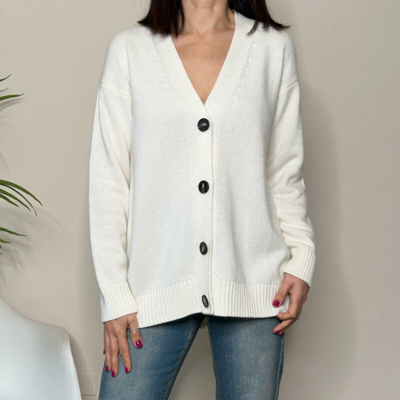 TENSIONE IN - Cardigan panna