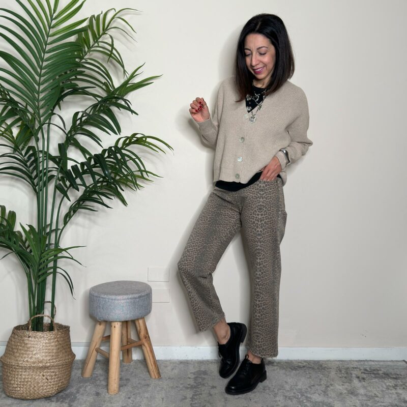 TENSIONE IN - Pantalone animalier