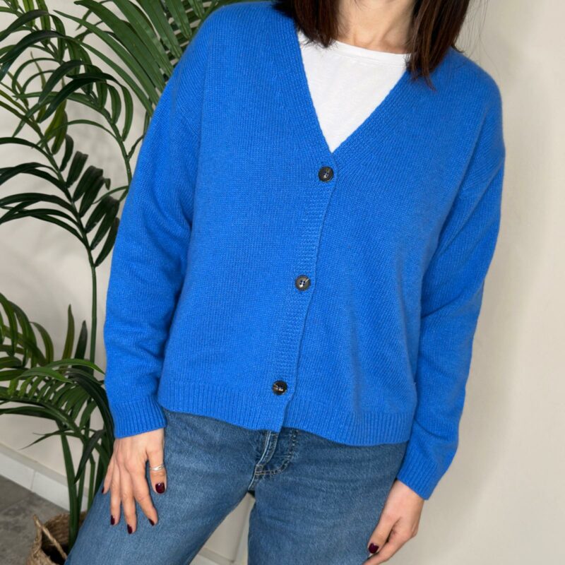 TENSIONE IN - Cardigan bluette