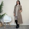 TENSIONE IN – Cappotto lungo con cintura casha